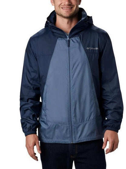 Giubbini Uomo Columbia - Point Park Windbreaker - Blu