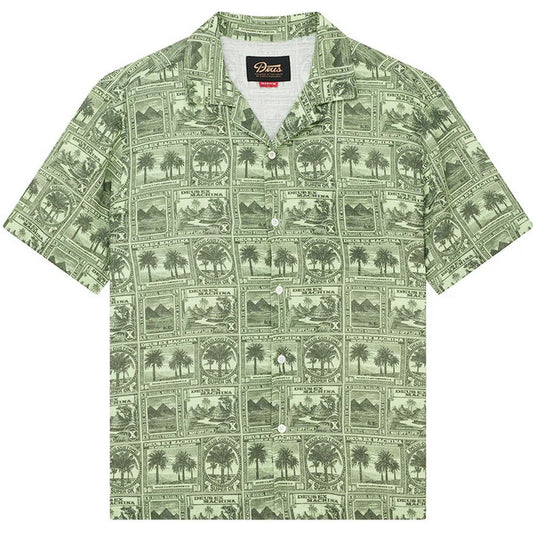 Camicie casual Uomo Deus Ex Machina - Mail-Man Shirt - Verde