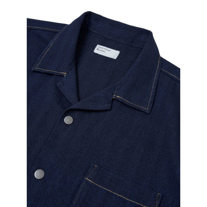 Camicie casual Uomo Universal Works - Road Shirt - Blu