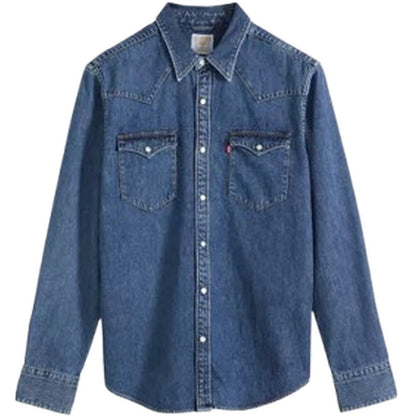 Camicie casual Uomo Levi's - Barstow Western Standard - Blu