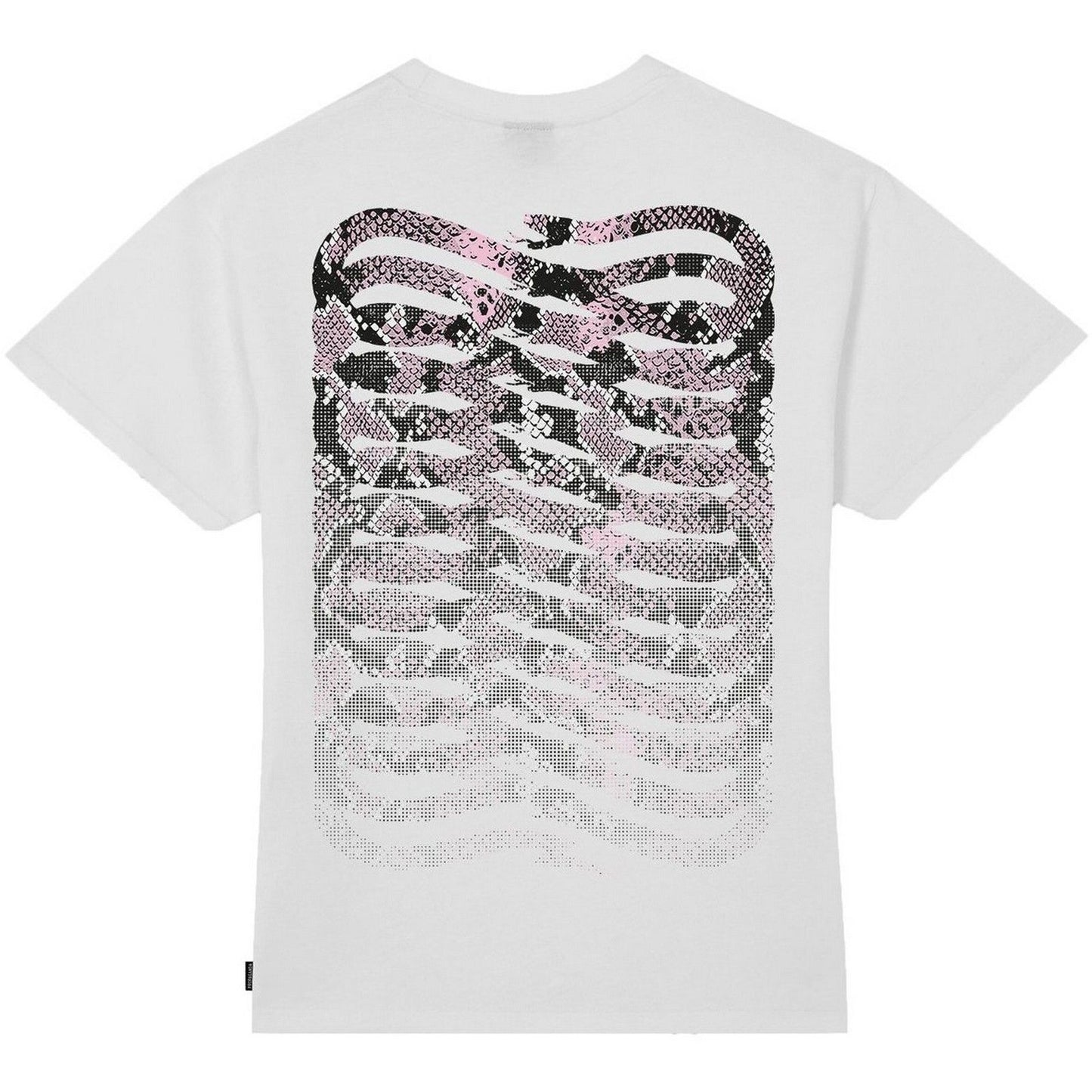 T-shirt Donna Propaganda - T-Shirt M/M Python Pink Woman - Bianco