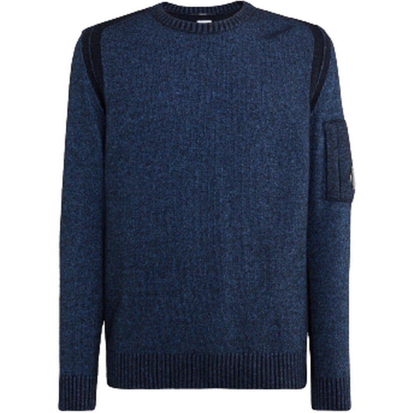 Maglie a manica lunga Uomo C.P. Company - Fleece Knit Jumper - Blu