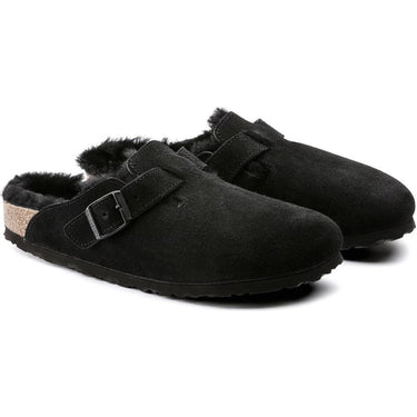 Sandali Unisex Birkenstock - Boston Shearling - Nero
