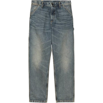 Pantaloni Uomo Carhartt Wip - Single Knee Pant - Blu