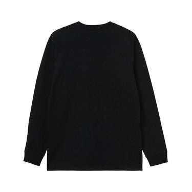 Męskie koszulki z długim rękawem Carhartt Wip – T-shirt L/S Chase – Czarny