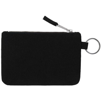 Portafogli Unisex Carhartt Wip - Suede Zip Wallet - Nero