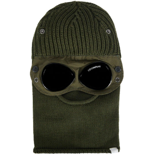 Passamontagna Uomo C.P. Company - Extrafine Merino Wool Goggle Balaclava - Verde