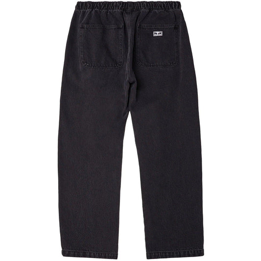 Pantaloni Unisex Obey - Easy Denim Pant - Nero