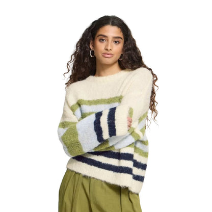 Maglioni Donna Ichi - Ihbosele Ls - Bianco