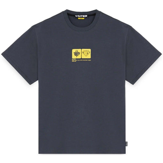 T-shirt Uomo Iuter - Tab Tee - Grigio