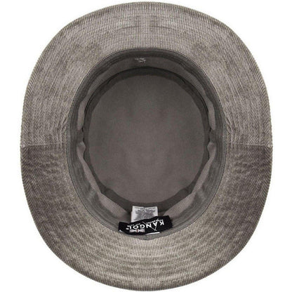 Cappelli alla pescatora Unisex Kangol - Cord Bucket - Grigio