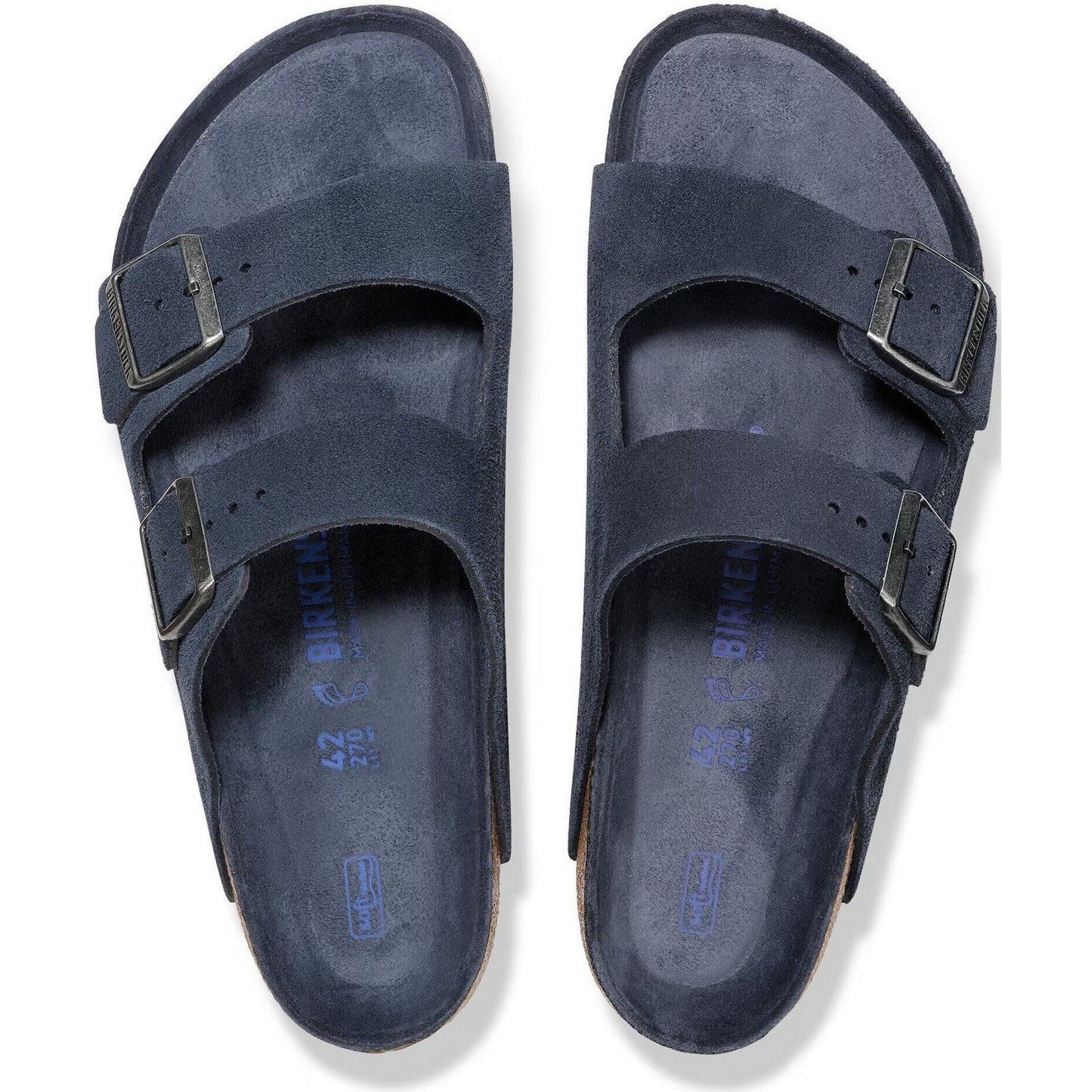 Sandali Unisex Birkenstock - Arizona SFB - Blu