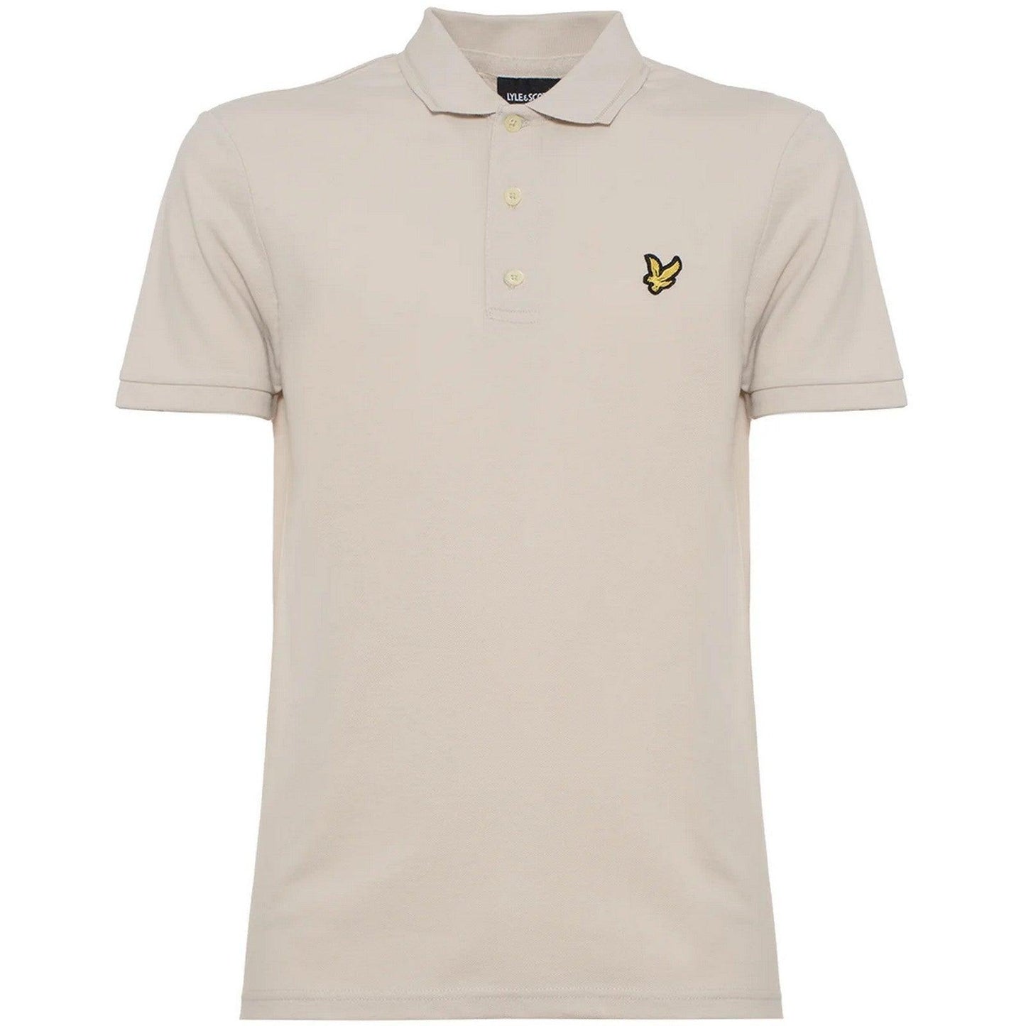 Polo Uomo Lyle & Scott - Rally Tipped Polo Shirt - Beige