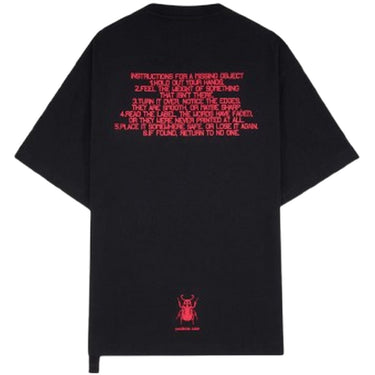 T-shirt Uomo OAMC Peacemaker - Regular Tee Stencil Print - Nero