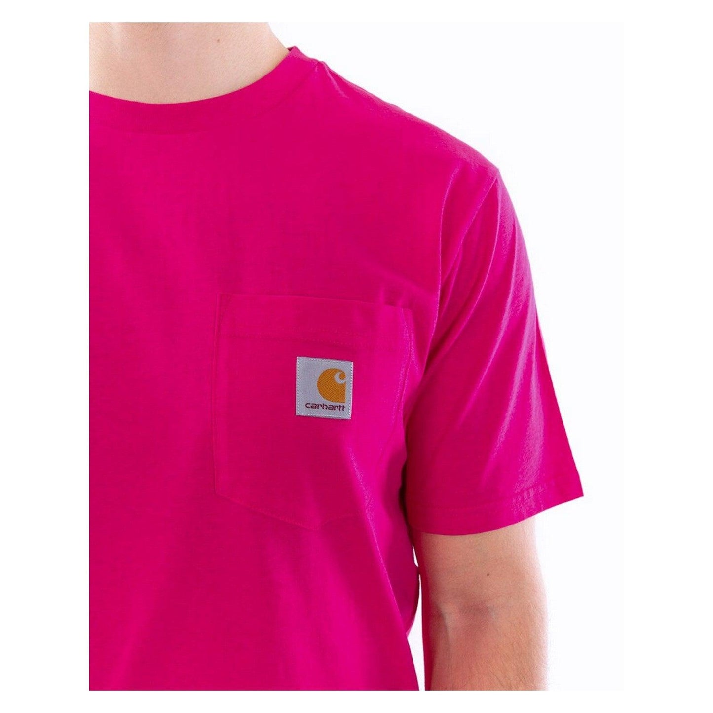 T-shirt Uomo Carhartt Wip - S/S Pocket T-Shirt - Fucsia