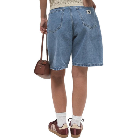 Pantaloncini Donna Carhartt Wip - W' Brandon Short - Blu