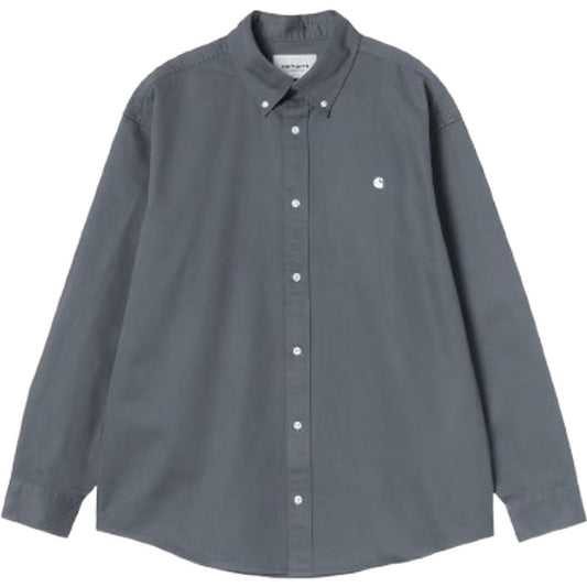 Camicie casual Uomo Carhartt Wip - L/S OG Madison Shirt - Grigio