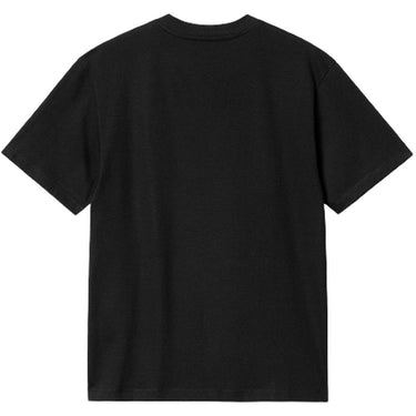 T-shirt damski Carhartt Wip – W' S/S T-S z haftem skryptowym – Czarny