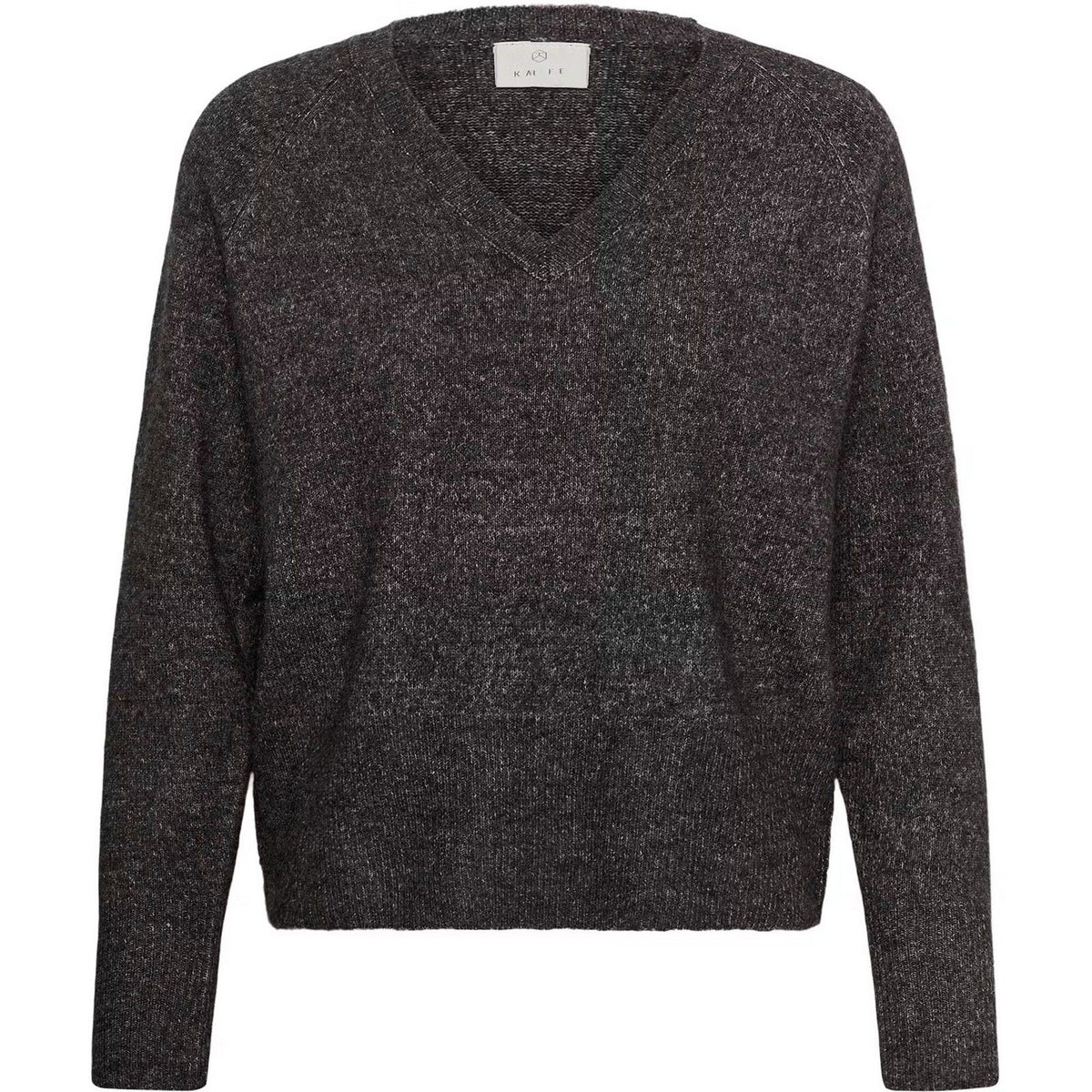 Maglioni Donna Kaffe - KAniel v-neck Pullover - Grigio
