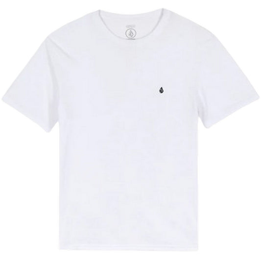 T-shirt Uomo Volcom - Stone Blanks Bsc Sst - Bianco