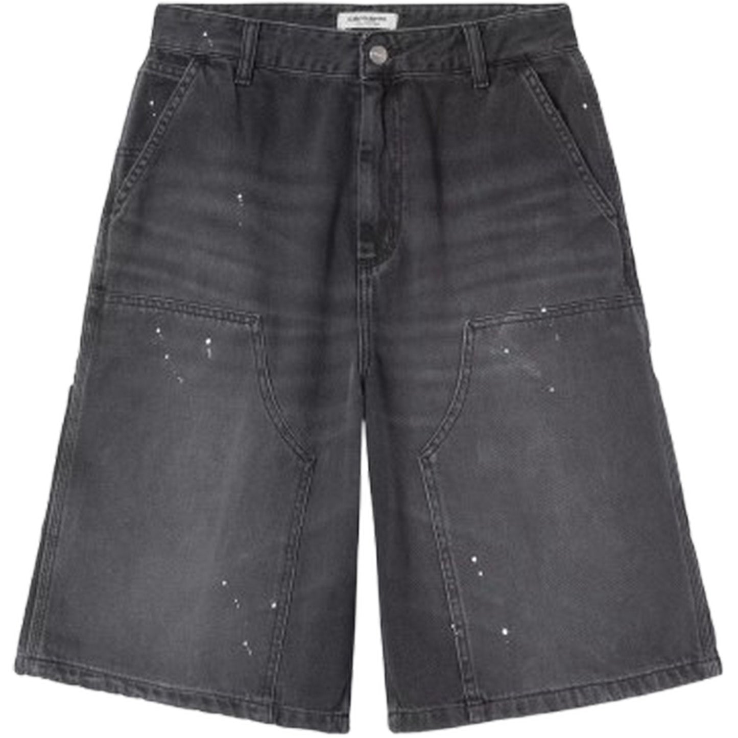 Pantaloncini Donna Carhartt Wip - W' Nixon Double Knee Short - Nero