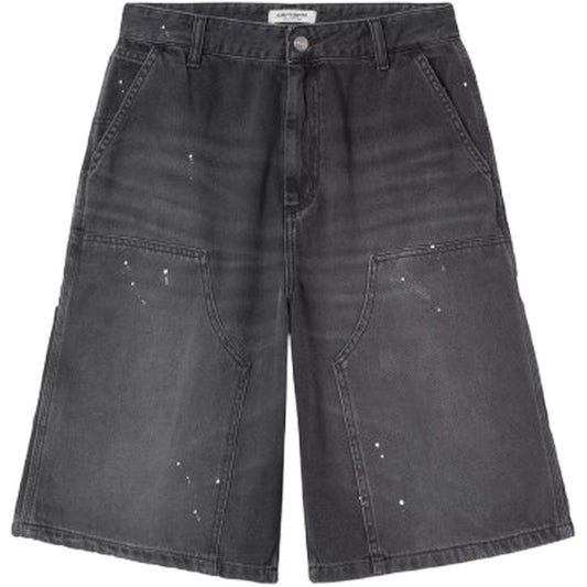 Pantaloncini Donna Carhartt Wip - W' Nixon Double Knee Short - Nero