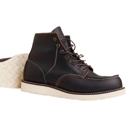 Scarpe stringate alte Uomo Red Wing - Moc Toe - Nero