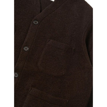 Universal Works Cárdigan para hombre - Cárdigan - Marrón