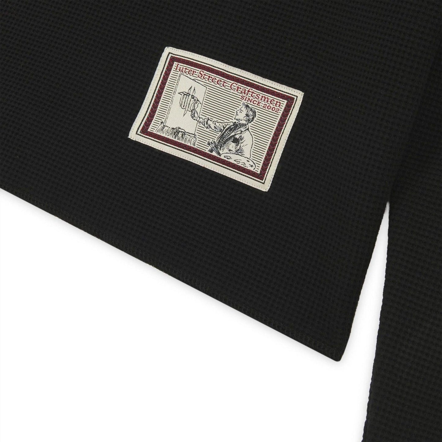 Maglie a manica lunga Uomo Iuter - True Waffle Ls Tee - Nero