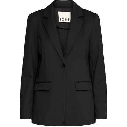 Giacche da abito e blazer Donna Ichi - Ihkate Sus Long Bl4 - Nero