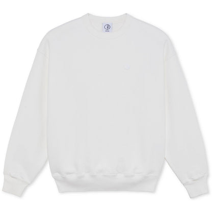 Felpe senza cappuccio Uomo Polar - Ed Crewneck Patch - Bianco