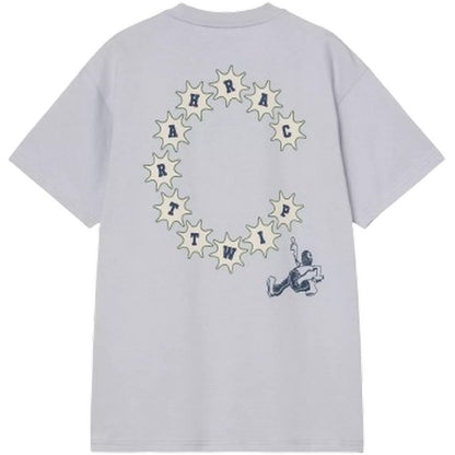 T-shirt Uomo Carhartt Wip - S/S C Trip T-Shirt - Grigio