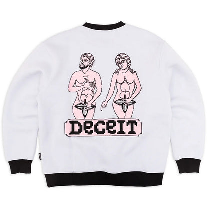 Felpe senza cappuccio Uomo Deceit - Adam & Eve Crewneck - Grigio