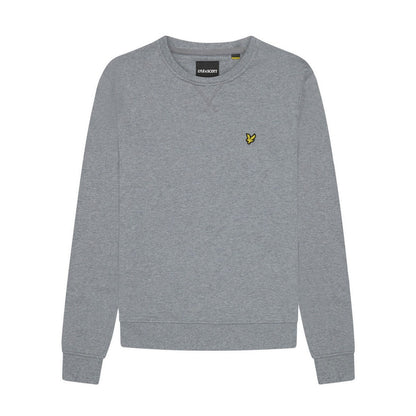 Lyle & Scott Herren-Kapuzenpullover – Rundhals-Sweatshirt – Grau