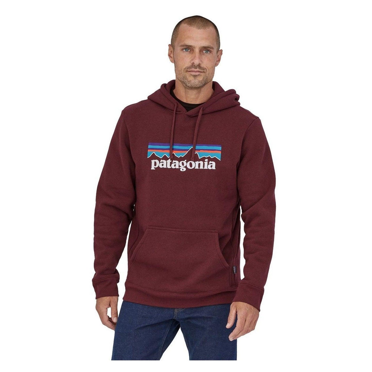 Felpe con cappuccio Uomo Patagonia - M's P-6 Logo Uprisal Hoodie - Bordeaux