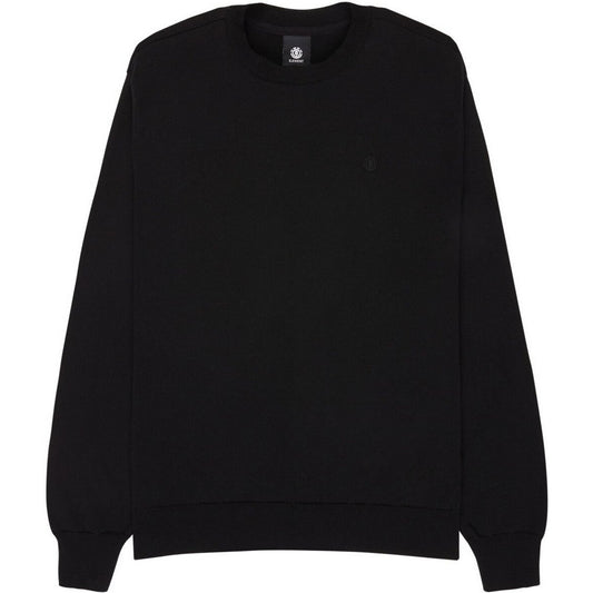 Maglie a manica lunga Uomo Element - Icon Embroidery Sw - Nero