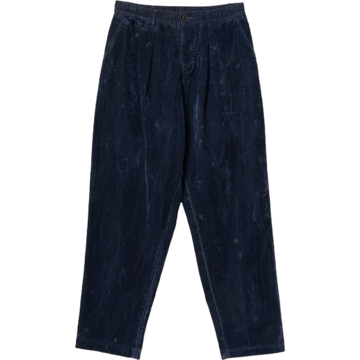 Pantaloni Uomo Universal Works - Pleated Track Pant - Blu