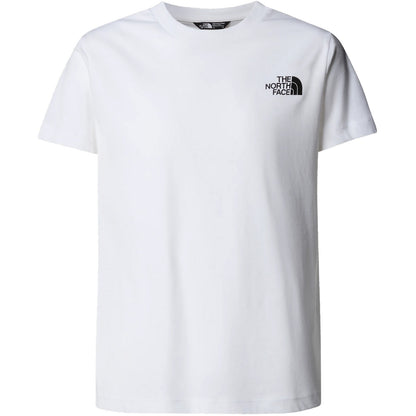 T-shirt Ragazzi Unisex The North Face - Teen Box Nse Reg Ss Tee - Bianco