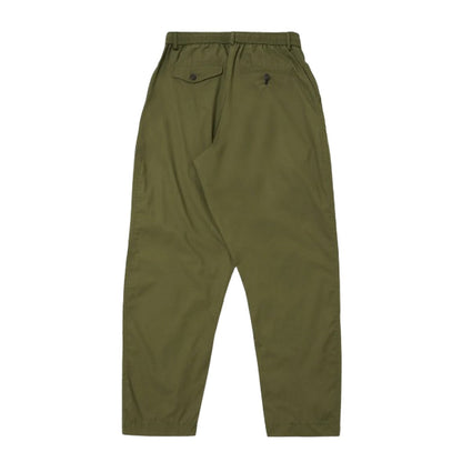 Pantaloni Uomo Universal Works - Pleated Track Pant - Verde