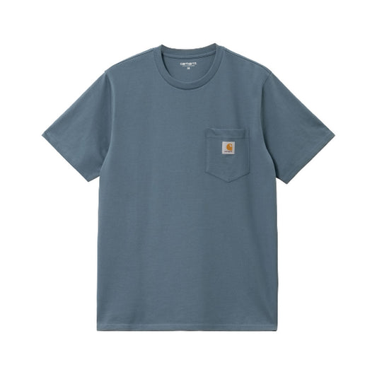 T-shirt Uomo Carhartt Wip - S/S Pocket T-Shirt - Blu