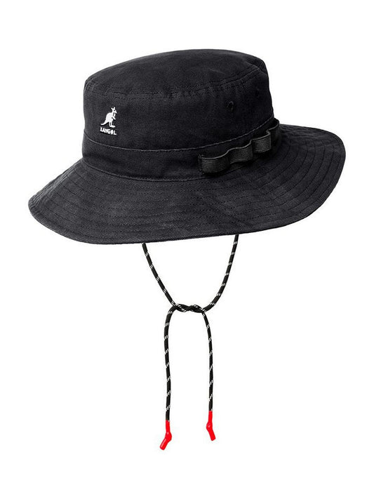 Cappelli alla pescatora Unisex Kangol - Utility Cords Jungle Hat - Nero