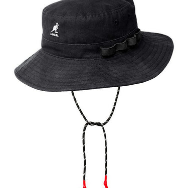 Cappelli alla pescatora Unisex Kangol - Utility Cords Jungle Hat - Nero