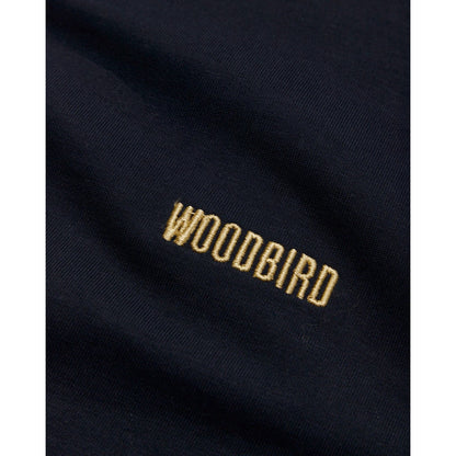 T-shirt Uomo Woodbird - WBBaine Cook Tee - Blu