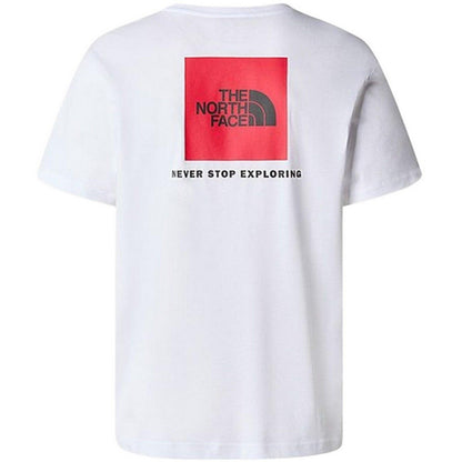 T-shirt Uomo The North Face - M S/S Redbox Tee - Bianco