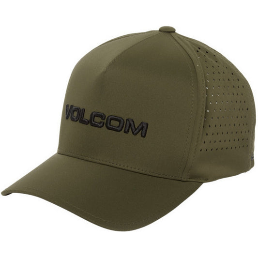 Cappellini da baseball Unisex Volcom - Volcom Vent Delta Adj - Verde