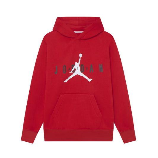 Felpe con cappuccio Ragazzi Unisex Jordan - Bambino Jumpman Sustainable Po Hoodie - Rosso