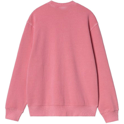 Felpe senza cappuccio Uomo Carhartt Wip - Duster Script Sweat - Rosa