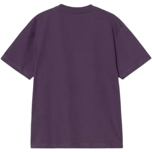 T-shirt Donna Carhartt Wip - W' S/S Script Embroidery T-S - Viola
