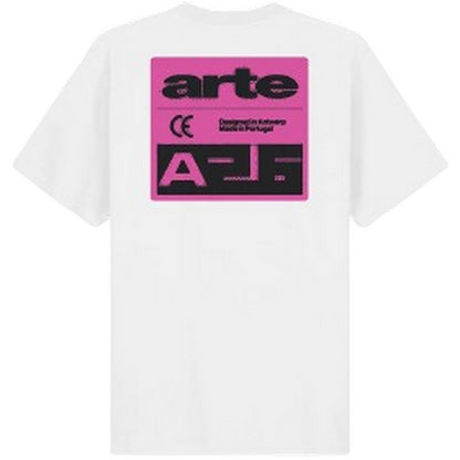 T-shirt Uomo Arte Antwerp - Pink Serial T-shirt - Bianco