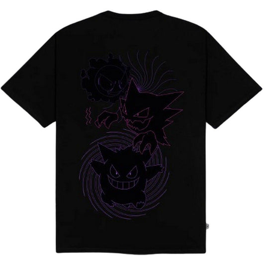 T-shirt Uomo Dolly Noire - Gastly Evolution Tee - Nero